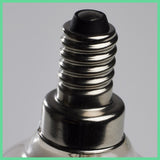 2Pk - Satco 5.5w CA10 LED E12 Candelabra Base 5000K 120v Frosted Finish Bulb - BulbAmerica