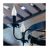 2Pk - Satco 4w CA10 LED E26 Medium Base 5000K 120v Frosted Finish Bulb_1