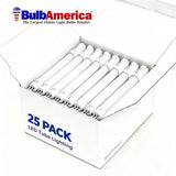 25Pk - Satco 14w 48-in T8  CCT Selectable G13 Base Type B 120-347v LED Tube Lamp