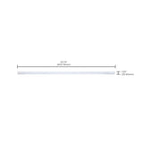 25Pk - Satco 7w 24-in T8  CCT Selectable G13 Type B 120-347v LED Tube Lamp_3