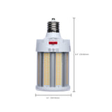 Satco LED Corncob CCT Selectable Mogul Base 120-277v 450w HID Replacement Bulb_2
