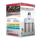 Satco LED Corncob CCT Selectable Mogul Base 120-277v 500w HID Replacement Bulb - BulbAmerica