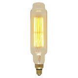 Satco 60w T24 Incandescent vintage style E26 Base 120v 2200K Amber Finish Bulb