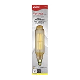 Satco 60w T24 Incandescent vintage style E26 Base 120v 2200K Amber Finish Bulb - BulbAmerica