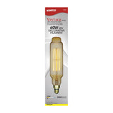 Satco 60w T24 Incandescent vintage style E26 Base 120v 2200K Amber Finish Bulb_1