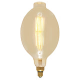 Satco 60w BT56 Incandescent vintage style E26 Base 120v 2200K Amber Finish Bulb