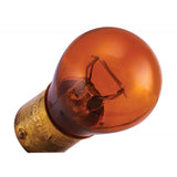 2Pk - Satco 26.88/6.72w S8 1200/5000 Double Contact Bayonet base 14v Amber Bulb - BulbAmerica