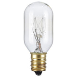 Satco 25w T7 Incandescent 130v Candelabra base Clear Finish Bulb