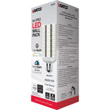Satco LED Hi-Pro Wall Pack 20/30/40w CCT Selectable Medium Base 100-277V_3