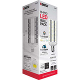 Satco LED Hi-Pro Wall Pack 20/30/40w CCT Selectable Medium Base 100-277V_4