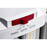 Satco LED Shoe Box Lamp Wattage and CCT Tunable 120-277v White Finish Bulb_2