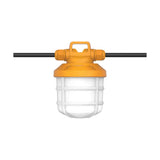 Satco 50Ft High-Lumen Temporary Construction String Light -5 Lamps 50Watt 120V
