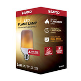 2.5W T19 LED Flame Bulb E26 Medium Base 120v -25W equiv_2