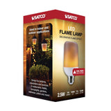 2.5W T19 LED Flame Bulb E26 Medium Base 120v -25W equiv_3