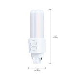Satco 5.5w PLC LED CCT Selectable GX23 Base Omni Type A/B 120-277v Bulb_2