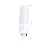 Satco 9w PLT LED CCT Selectable GX24d Base Omni Type B 120-277v Bulb_2
