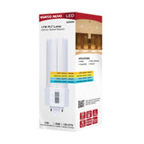 Satco 17w PLT LED CCT Selectable Gx24d Base Omni Type B 120-277v Bulb_1