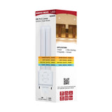 Satco 9w PLC LED CCT Selectable GX32d Base Omni Type A/B 120-277v Bulb - BulbAmerica