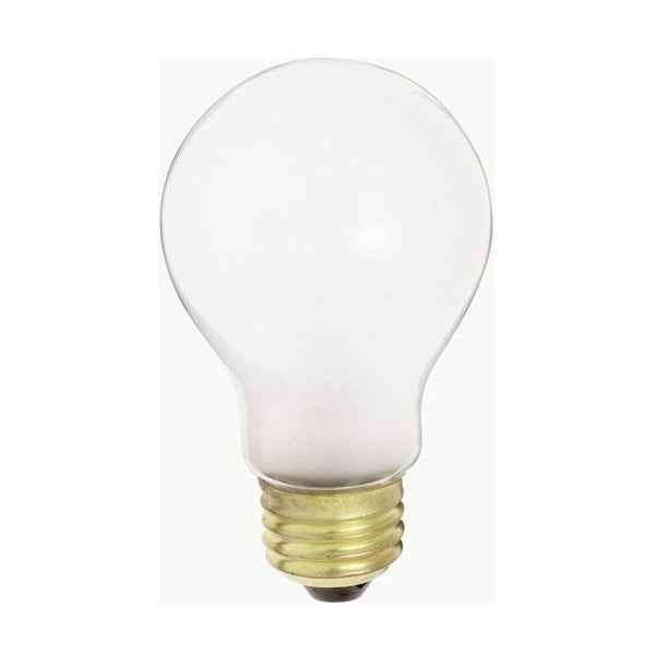 Satco S3951 40W 130V A19 Frosted E26 Base Incandescent - 2 light bulbs
