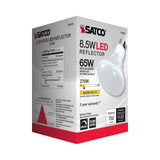 48Pk - Satco 8.5w BR30 LED 2700K 80 CRI Medium Base 120Vs Bulb_2