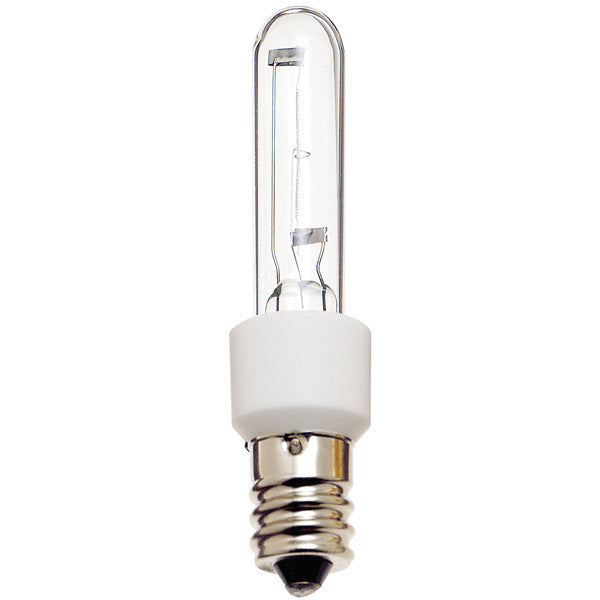 Satco S4481 40W 120V E12 Candelabra base halogen light bulb
