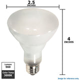 Satco S4514 45W 120V R20 Wide Flood halogen light bulb - 50R20 Replacement - BulbAmerica