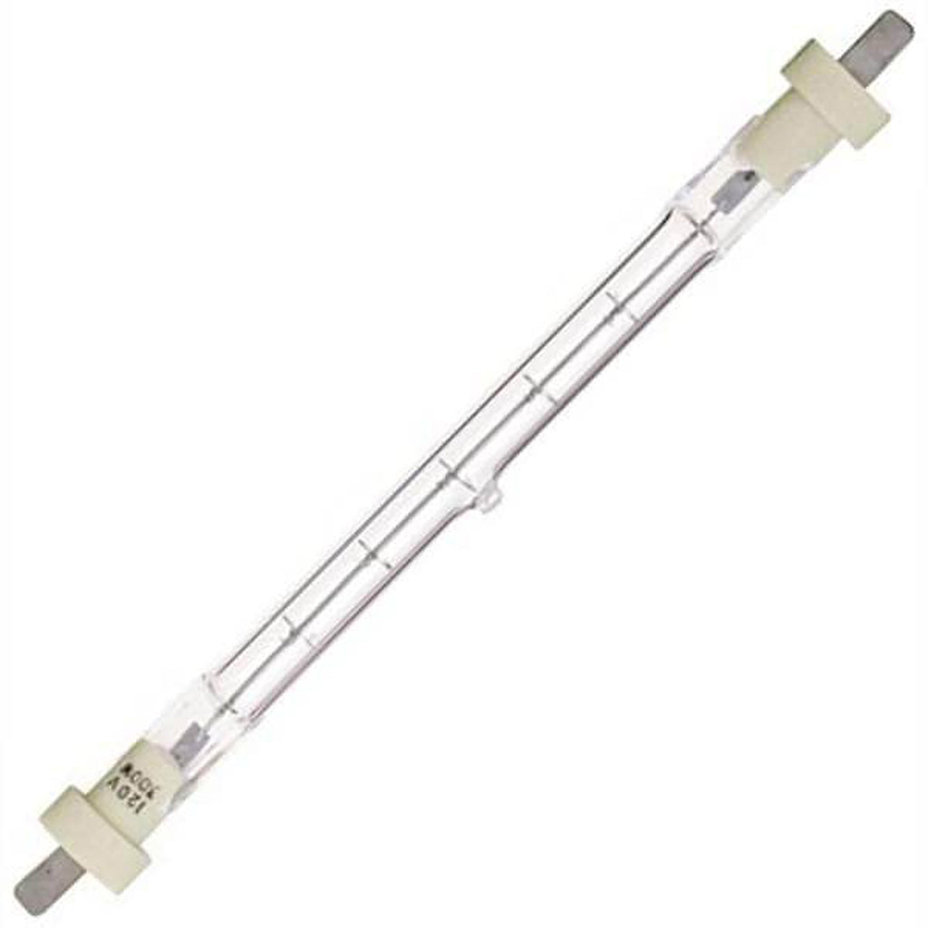 Satco Quartz 375w Halogen Infrared 120v RSC T3 Heat Lamp