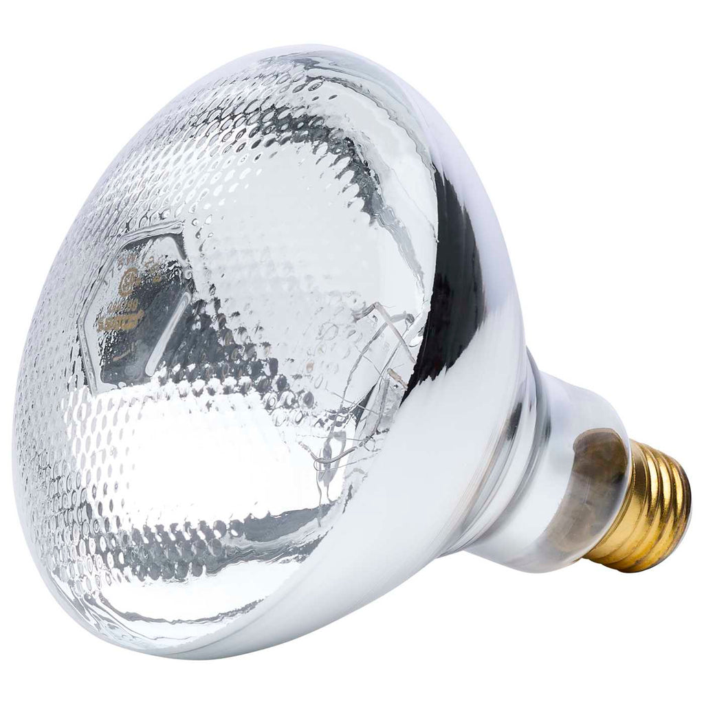 Satco 125w BR38 Incandescent Clear Heat Medium Base 120v Bulb