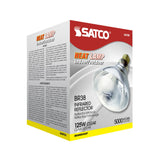 Satco 125w BR38 Incandescent Clear Heat Medium Base 120v Bulb - BulbAmerica