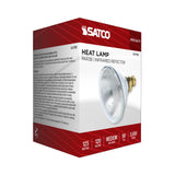Satco 125w PAR38 Incandescent Clear Heat Medium Base Weatherproof 120v Bulb_1