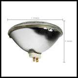 Satco 300w PAR56 Sealed beam 3850Lm GX16d Mogul End Prong base 120v Clear Bulb_3