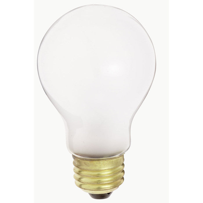 Satco 100w A21 Incandescent Frost 980 Lumens Medium base 34v Bulb