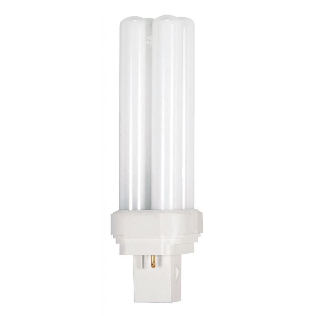 Satco 28w Compact Fluorescent 5000K GX32d-3 pin-base White Finish Bulb