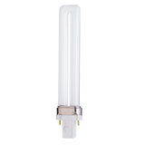 Satco S6312 13W Single Tube 2-Pin GX23 Plug-In base 4100K fluorescent bulb
