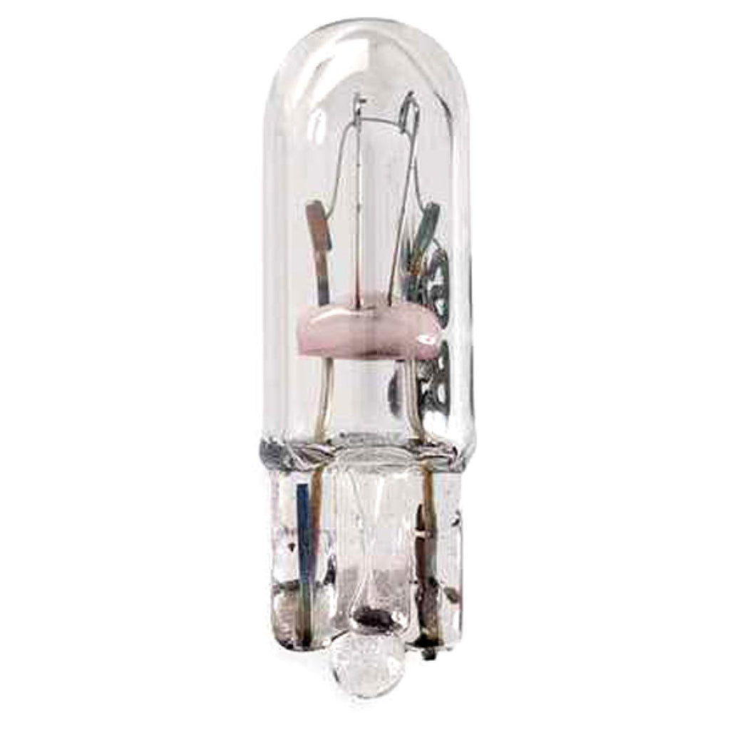 Satco 1.3w miniature T1.75 Sub Mini Wedge base 14v Clear Finish Bulb