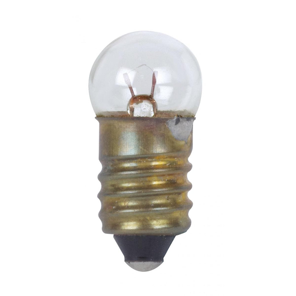Satco 0.13w G3.5 miniature E10 Miniature Screw base 1.3v Clear Bulb