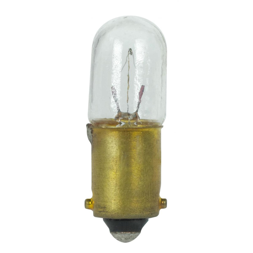 Satco 1.3w T3.25 miniature BA9s Miniature Bayonet base 10v Clear Bulb