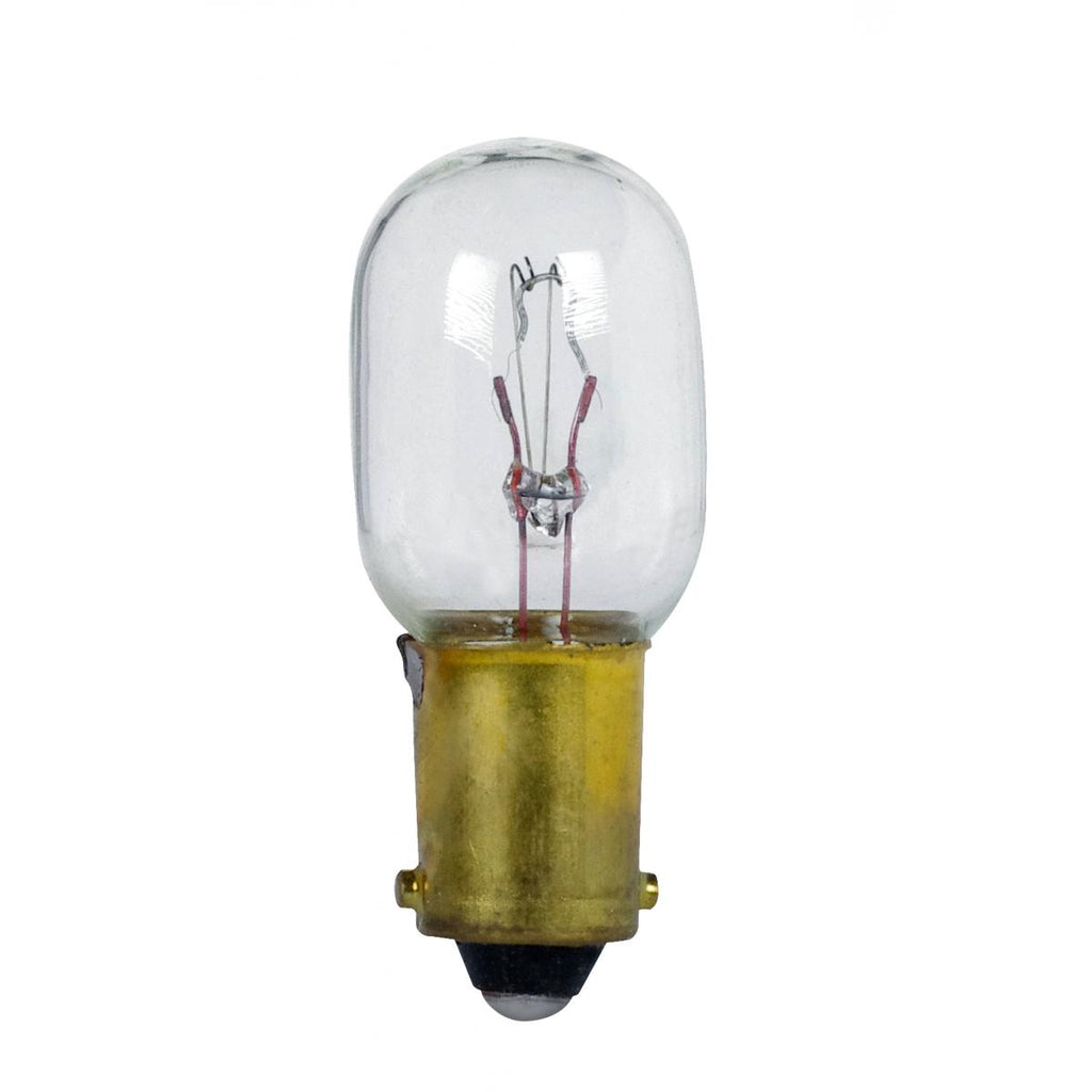 Satco 8.4w T4.5 miniature BA9s Miniature Bayonet base 28v Clear Bulb