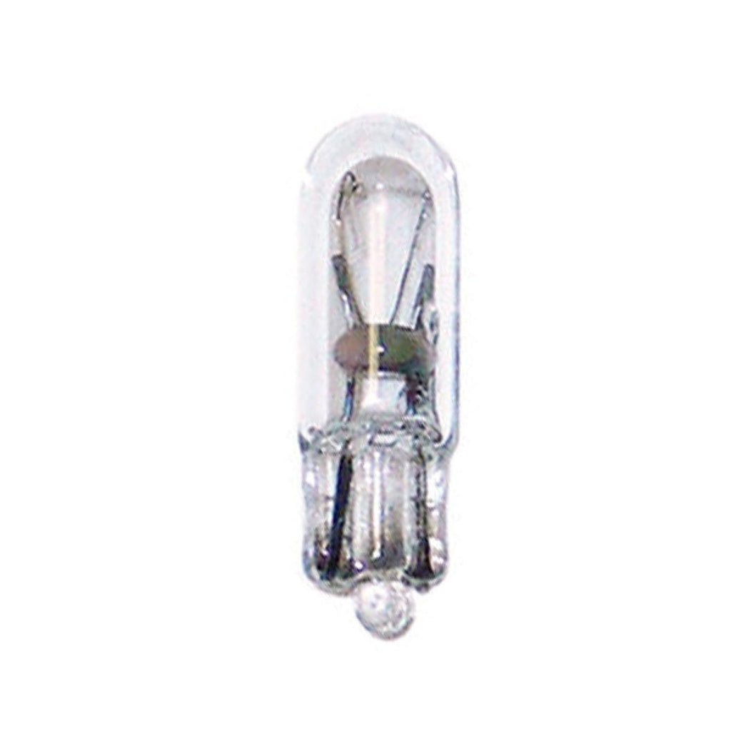 Satco 0.9w T3.25 miniature W2.1x9.5d Mini Wedge base 6.3v Clear Bulb