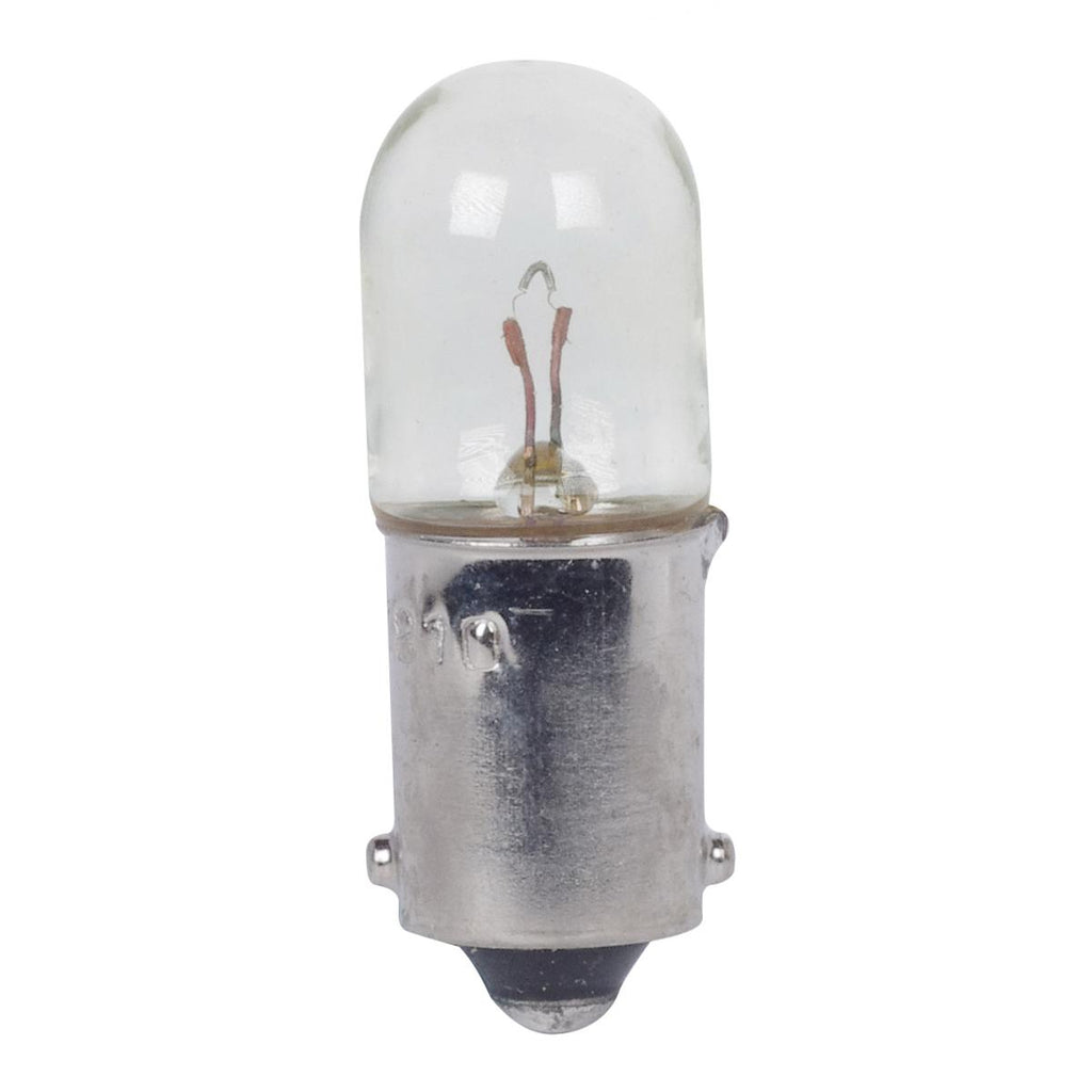 Satco 2.52w T3.25 miniature BA9s Miniature Bayonet base 6.3v Clear Bulb
