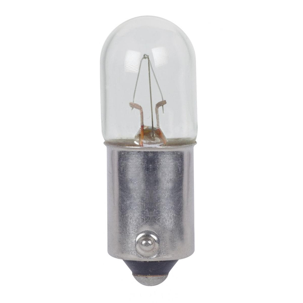 Satco 2.8w T3.25 miniature BA9s Miniature Bayonet base 14v Clear Bulb