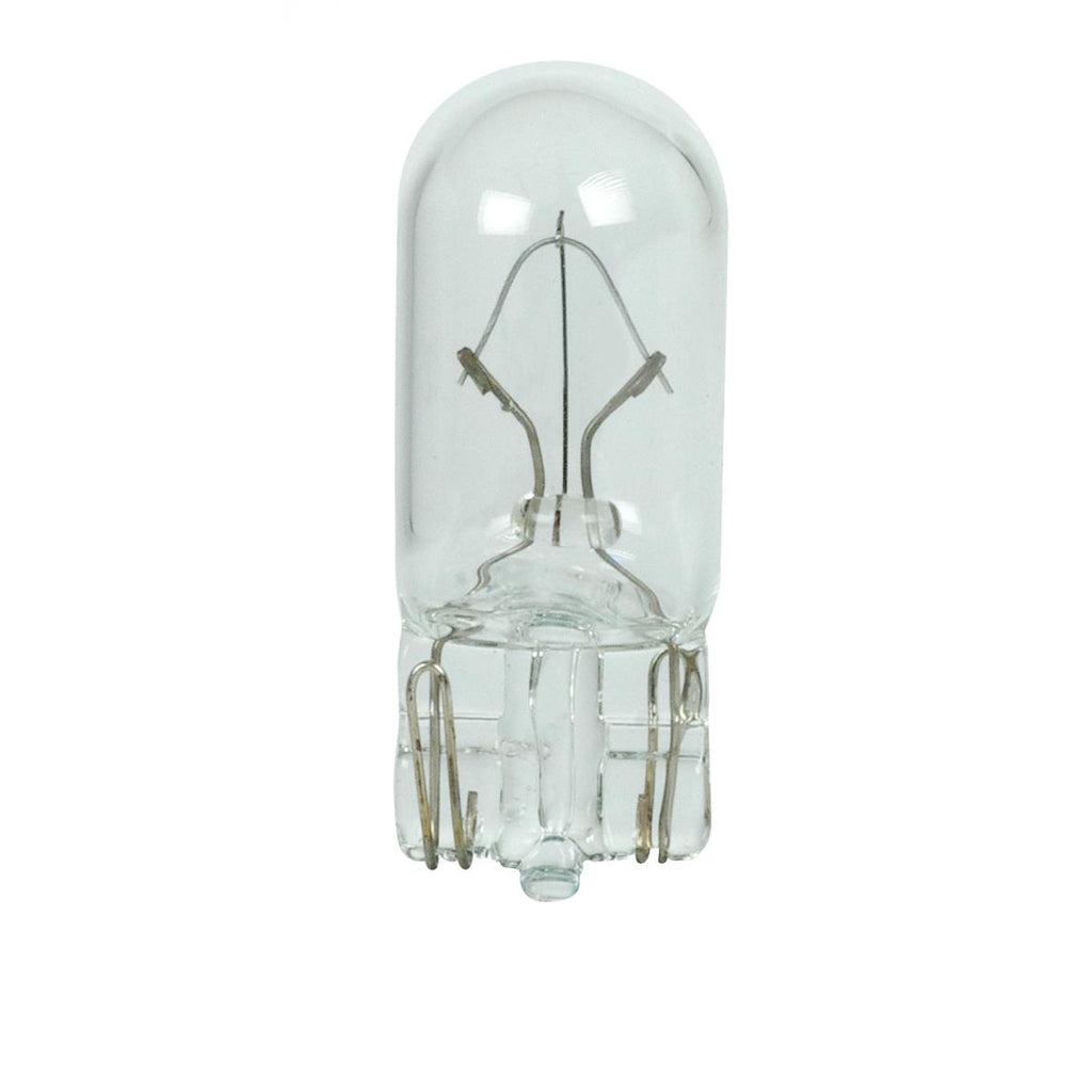 Satco 4.29w T3.25 miniature W2.1x9.5d Mini Wedge base 13v Clear Bulb