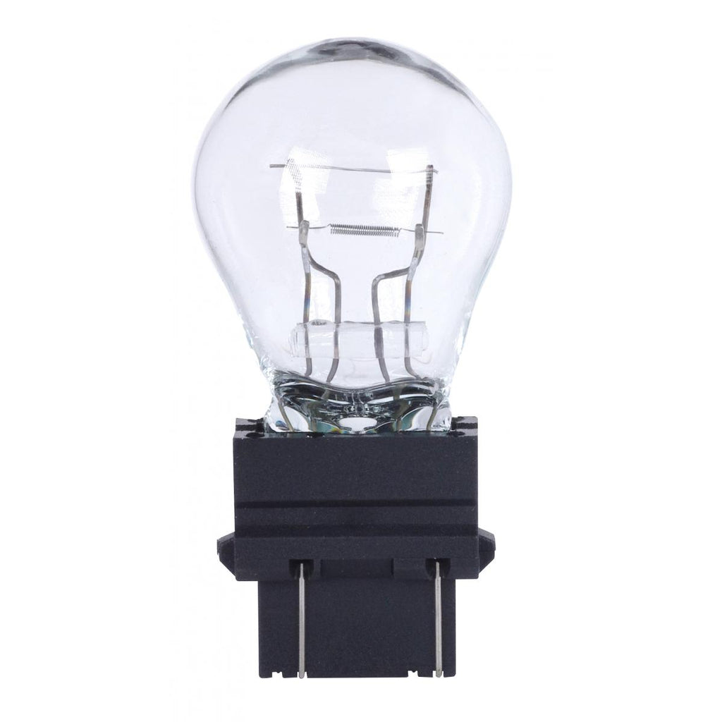 Satco 26.88 S8 miniature W3x16q Plastic Wedge base 14v Clear Bulb