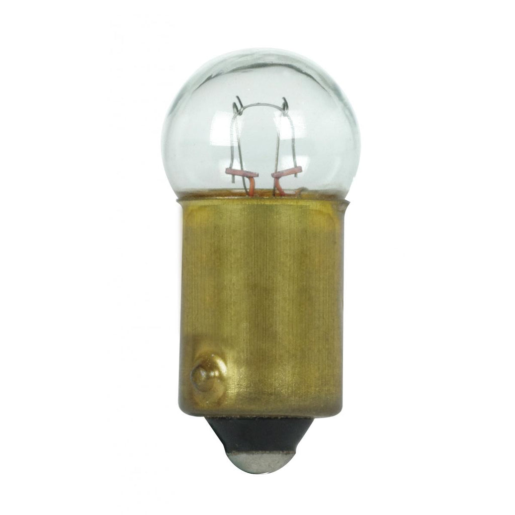 Satco 4.76w G3.5 miniature BA9s Miniature Bayonet base 28v Clear Bulb