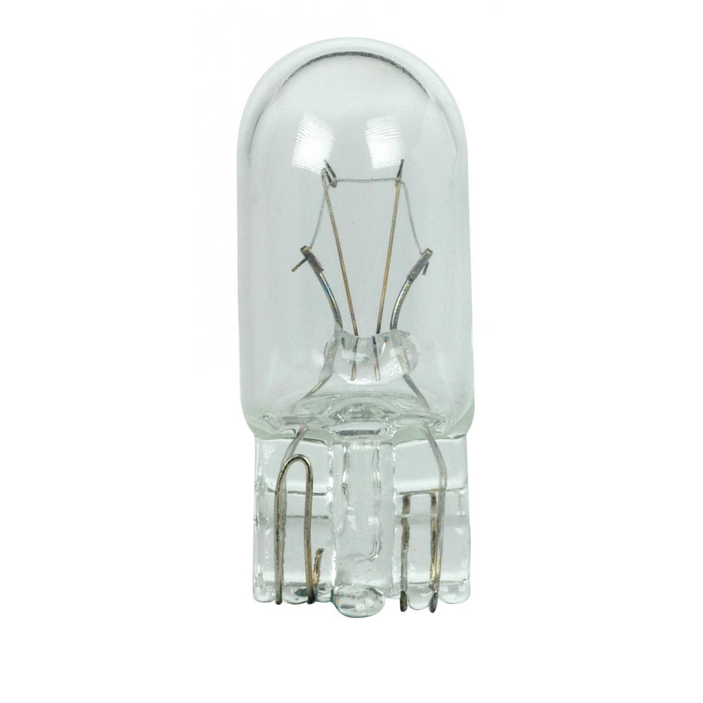 Satco 2.8w T3.25 miniature W2.1x9.5d Mini Wedge base 28v Clear Bulb