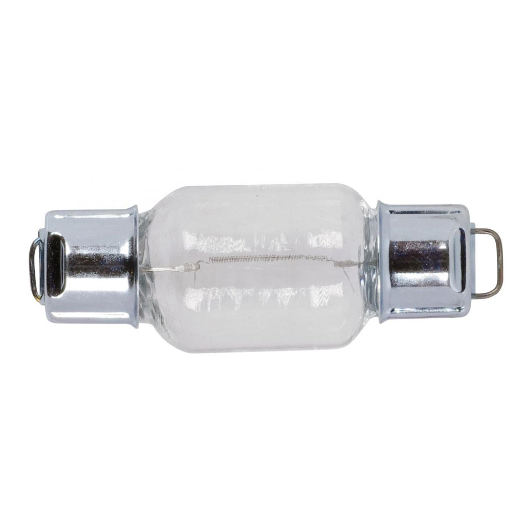 Satco 17.9w T4.75 miniature 21Lm EC11-5 base 12.8v Clear Bulb