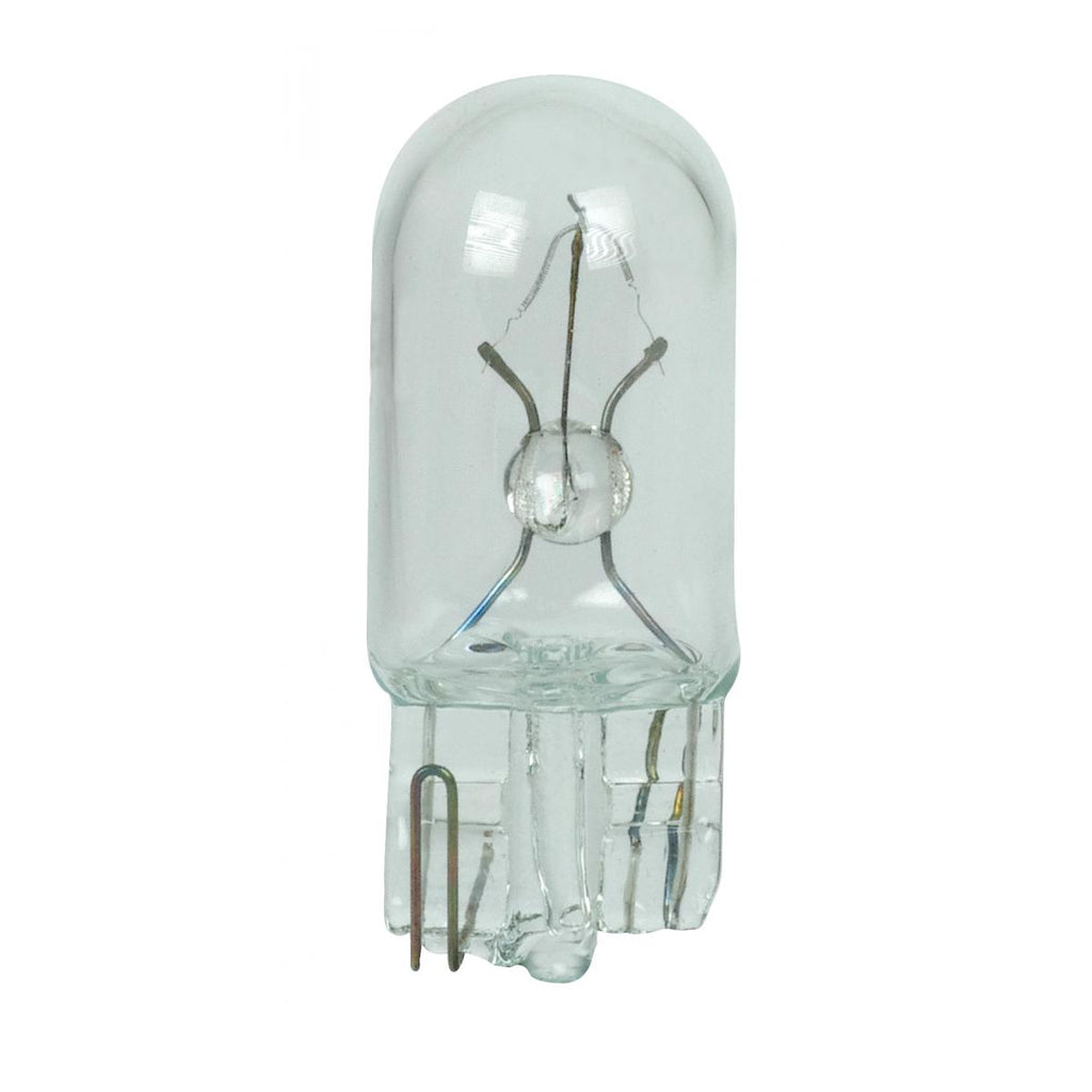 Satco 5w T3.25 Miniature W2.1x9.5d Miniature Wedge base 13.5v Clear Bulb
