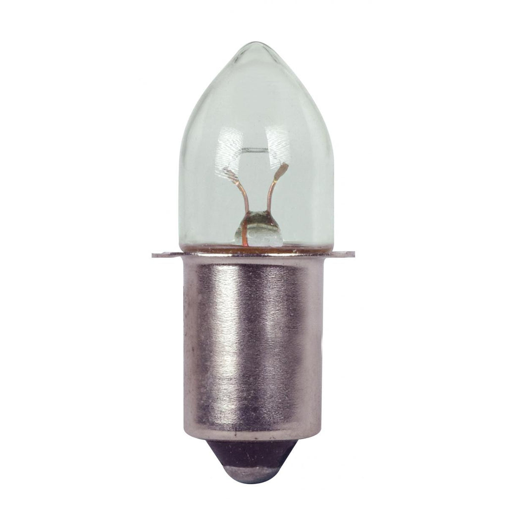 Satco 4.32w B3.5 miniature Single Contact Mini Flange base 8.63v Clear Bulb