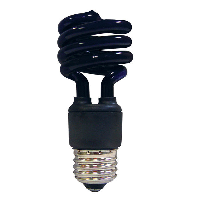 Satco S7277 13W T2 Ultra Mini Specialty Spirals Screw-In Blacklight CFL bulb