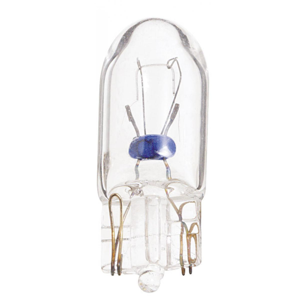Satco 2.24w T3.25 miniature W2.1x9.5d Mini Wedge base 28v Clear Bulb